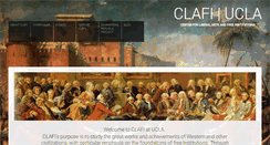 Desktop Screenshot of clafi.ucla.edu