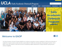 Tablet Screenshot of eaop.ucla.edu
