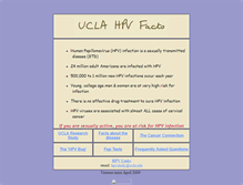 Tablet Screenshot of hpvstudy.bol.ucla.edu