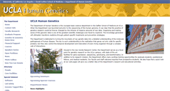 Desktop Screenshot of genetics.ucla.edu