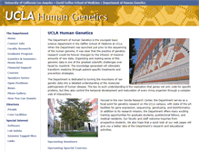 Tablet Screenshot of genetics.ucla.edu