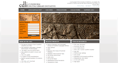 Desktop Screenshot of cdli.ucla.edu