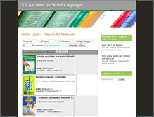 Tablet Screenshot of library.international.ucla.edu