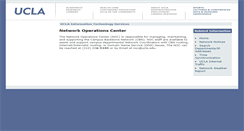 Desktop Screenshot of noc.ucla.edu