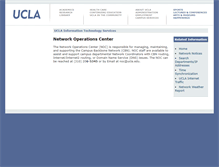 Tablet Screenshot of noc.ucla.edu