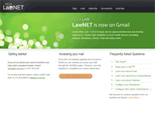 Tablet Screenshot of lawnet.ucla.edu