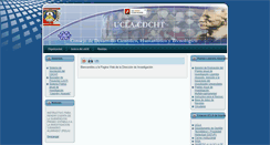 Desktop Screenshot of dgt.ucla.edu.ve