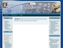 Tablet Screenshot of dgt.ucla.edu.ve