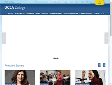 Tablet Screenshot of college.ucla.edu