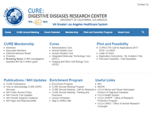 Tablet Screenshot of cure.med.ucla.edu