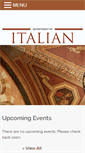 Mobile Screenshot of italian.ucla.edu