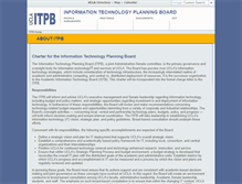 Tablet Screenshot of itpb.ucla.edu
