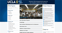 Desktop Screenshot of k12outreach.ucla.edu