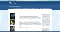 Desktop Screenshot of ibp.ucla.edu