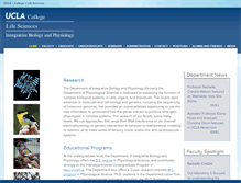 Tablet Screenshot of ibp.ucla.edu