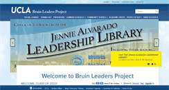 Desktop Screenshot of bruinleaders.ucla.edu