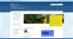 Desktop Screenshot of eeb.ucla.edu