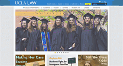 Desktop Screenshot of law.ucla.edu