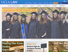 Tablet Screenshot of law.ucla.edu