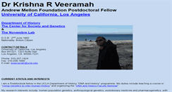 Desktop Screenshot of kveeramah.bol.ucla.edu
