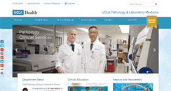 Desktop Screenshot of pathology.ucla.edu