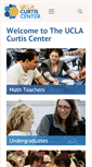 Mobile Screenshot of curtiscenter.math.ucla.edu