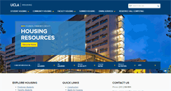 Desktop Screenshot of housing.ucla.edu