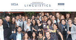 Desktop Screenshot of linguistics.ucla.edu