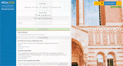 Desktop Screenshot of ccle.ucla.edu