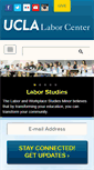 Mobile Screenshot of labor.ucla.edu