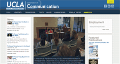 Desktop Screenshot of commstudies.ucla.edu