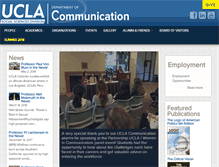 Tablet Screenshot of commstudies.ucla.edu