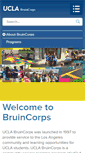 Mobile Screenshot of bruincorps.ucla.edu