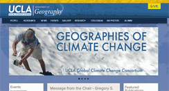 Desktop Screenshot of geog.ucla.edu
