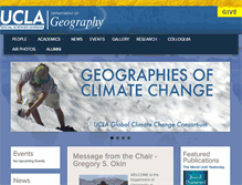 Tablet Screenshot of geog.ucla.edu