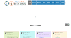 Desktop Screenshot of mstp.healthsciences.ucla.edu