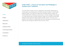 Tablet Screenshot of childfirst.ucla.edu