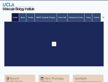 Tablet Screenshot of mbi.ucla.edu