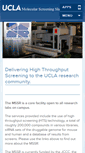 Mobile Screenshot of mssr.ucla.edu