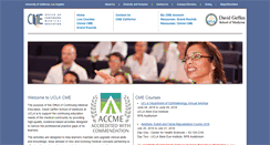 Desktop Screenshot of cme.ucla.edu