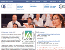 Tablet Screenshot of cme.ucla.edu