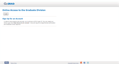 Desktop Screenshot of go.grad.ucla.edu