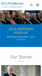 Mobile Screenshot of anderson.ucla.edu