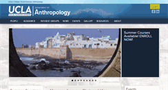 Desktop Screenshot of anthro.ucla.edu