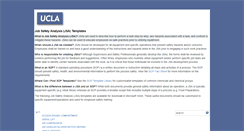 Desktop Screenshot of jsa.ehs.ucla.edu