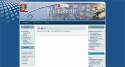 Desktop Screenshot of cdcht.ucla.edu.ve