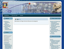 Tablet Screenshot of cdcht.ucla.edu.ve
