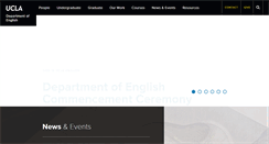 Desktop Screenshot of english.ucla.edu