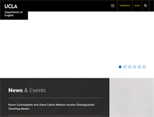 Tablet Screenshot of english.ucla.edu