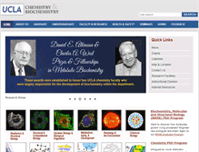 Tablet Screenshot of chemistry.ucla.edu